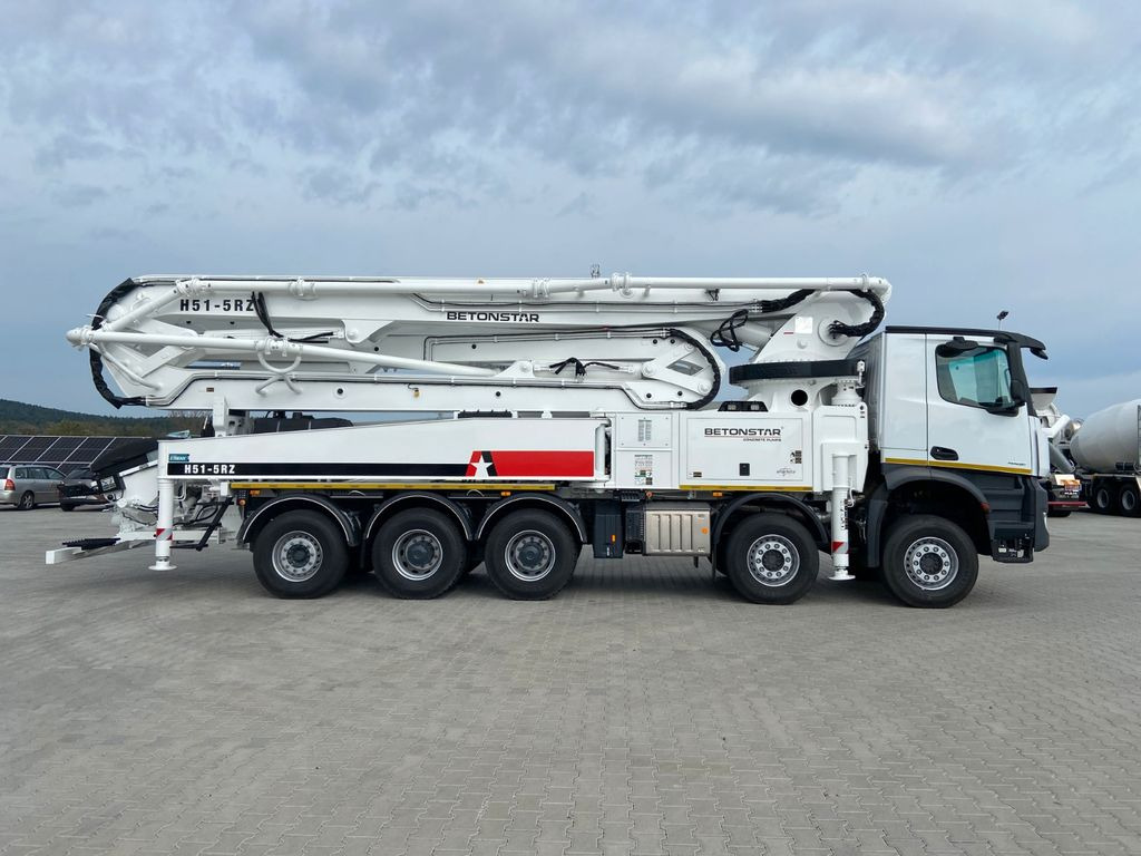 Mercedes-Benz AROCS 4451 BETONSTAR H51.20 Verfügbar - Concrete pump truck: picture 3 Mercedes-Benz AROCS 4451 BETONSTAR H51.20 Verfügbar - Concrete pump truck: picture 3