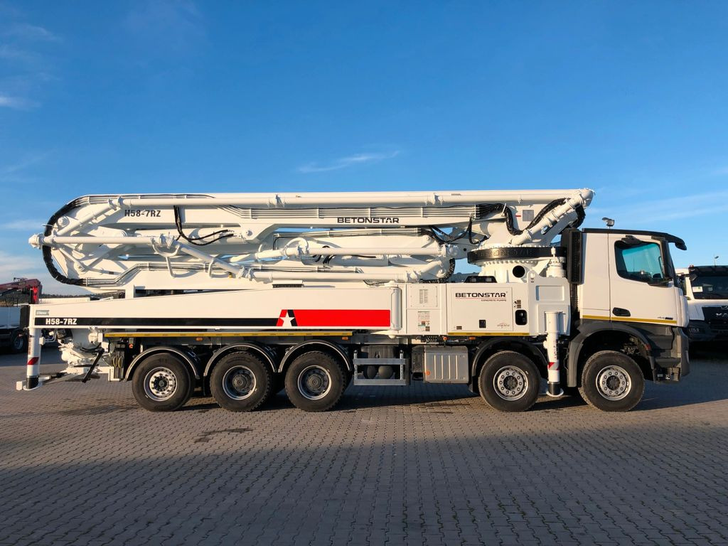 Mercedes-Benz AROCS 4458 BETONSTAR H58.16-7RZ - Concrete pump truck: picture 3 Mercedes-Benz AROCS 4458 BETONSTAR H58.16-7RZ - Concrete pump truck: picture 3