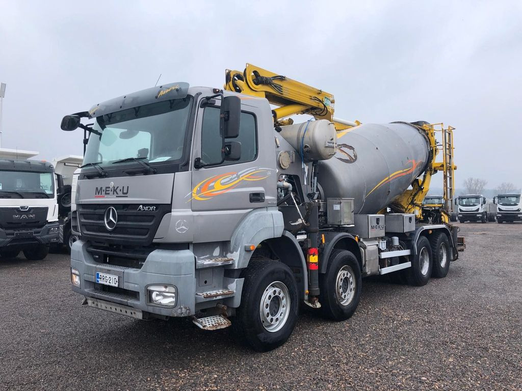 Mercedes-Benz AXOR 3240 SARAKA MT-27-4Z4 - Concrete pump truck: picture 2 Mercedes-Benz AXOR 3240 SARAKA MT-27-4Z4 - Concrete pump truck: picture 2