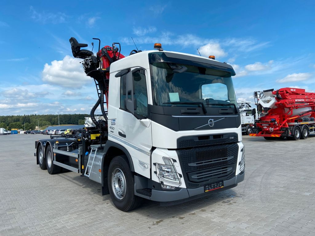 Volvo FM 460 Abrollkipper PALFINGER - EPSILON - Hook lift truck, Crane truck: picture 1 Volvo FM 460 Abrollkipper PALFINGER - EPSILON - Hook lift truck, Crane truck: picture 1