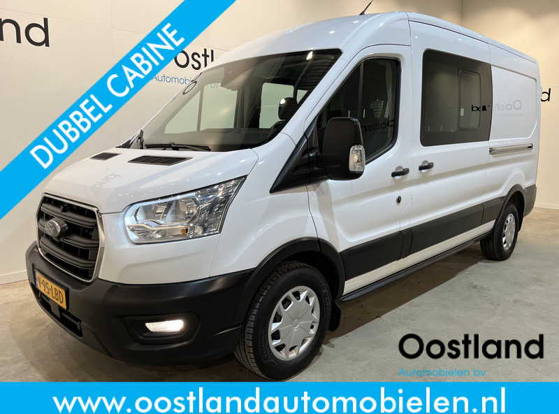 Ford Transit 350 2.0 TDCI L3H2 Trend 130 PK DC Dubbel Cabine / Euro 6 / Airco / Schuifdeur L + R / Cruise Control / Trekhaak / Camera / BPM VRIJ !! - Panel van, Combi van: picture 1 Ford Transit 350 2.0 TDCI L3H2 Trend 130 PK DC Dubbel Cabine / Euro 6 / Airco / Schuifdeur L + R / Cruise Control / Trekhaak / Camera / BPM VRIJ !! - Panel van, Combi van: picture 1