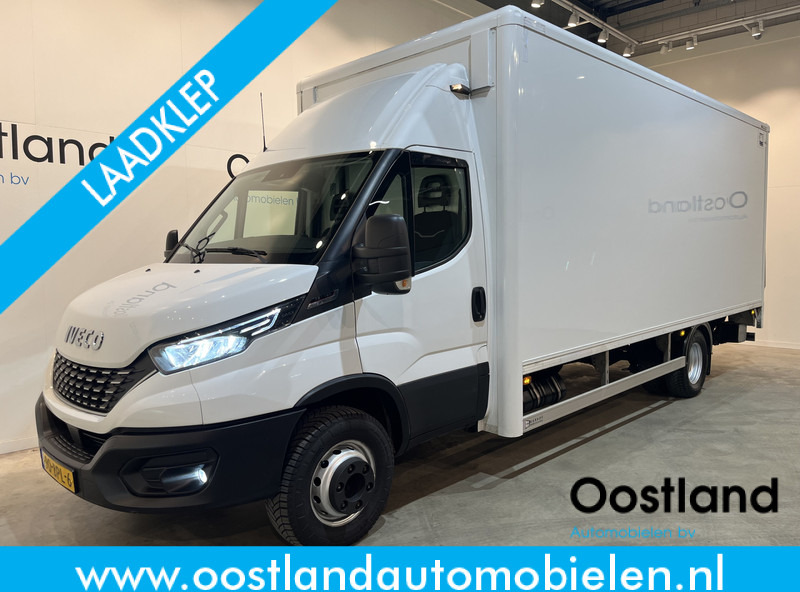 Iveco 70C18 3.0 Automaat Bakwagen / Dhollandia Laadklep / Euro 6 / Luchtvering / Airco / Camera / Cruise Control / Zijdeur - Box truck: picture 1 Iveco 70C18 3.0 Automaat Bakwagen / Dhollandia Laadklep / Euro 6 / Luchtvering / Airco / Camera / Cruise Control / Zijdeur - Box truck: picture 1