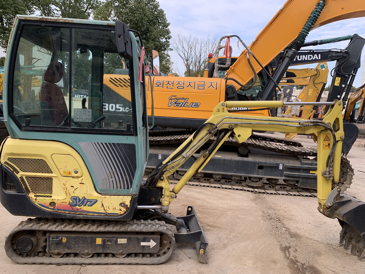 YANMAR SV17EX - Mini excavator: picture 5 YANMAR SV17EX - Mini excavator: picture 5