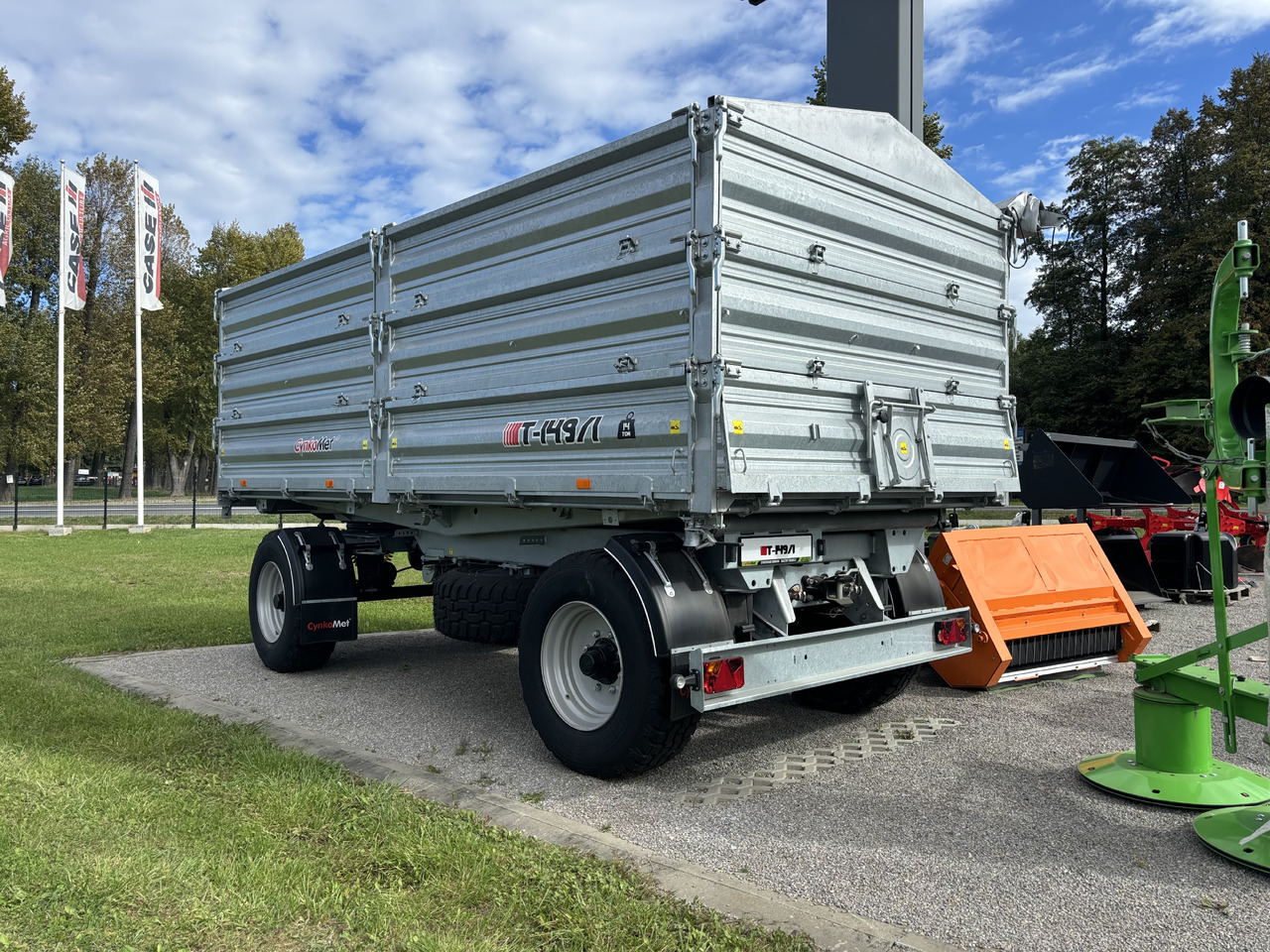 Cynkomet T 149/1 14T - Farm tipping trailer/ Dumper: picture 1 Cynkomet T 149/1 14T - Farm tipping trailer/ Dumper: picture 1
