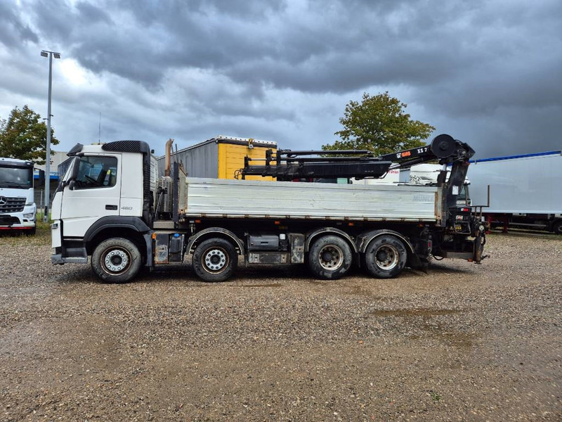 Crane truck Volvo FM 460 8x4/4 //HIAB 211 EP-4 // 3 sidetip: picture 9