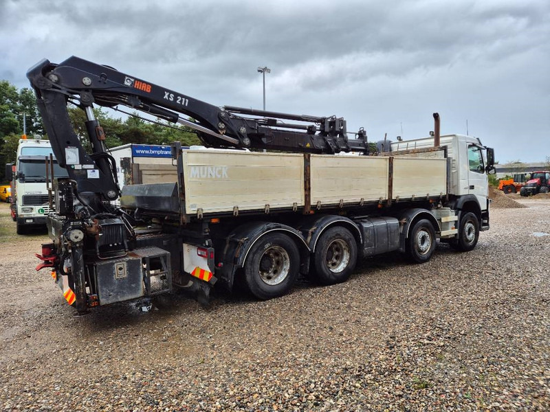 Crane truck Volvo FM 460 8x4/4 //HIAB 211 EP-4 // 3 sidetip: picture 13