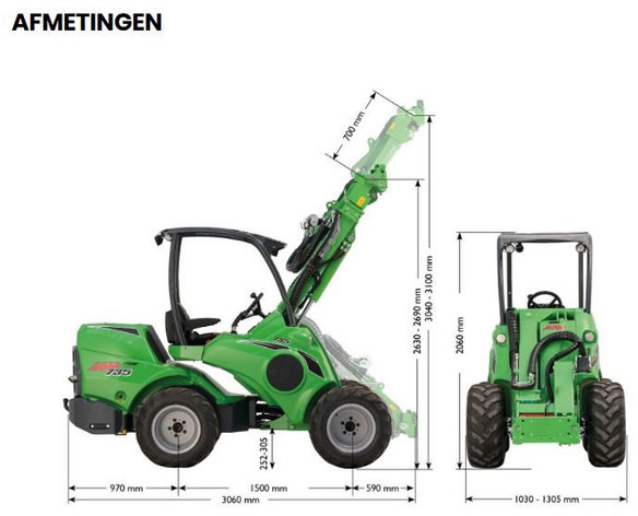 Avant 755I TDL - Wheel loader: picture 4 Avant 755I TDL - Wheel loader: picture 4
