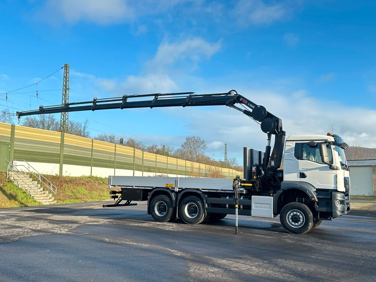 Crane truck MAN TGS 33.440 6x6  Kran   HIAB 228-6: picture 15