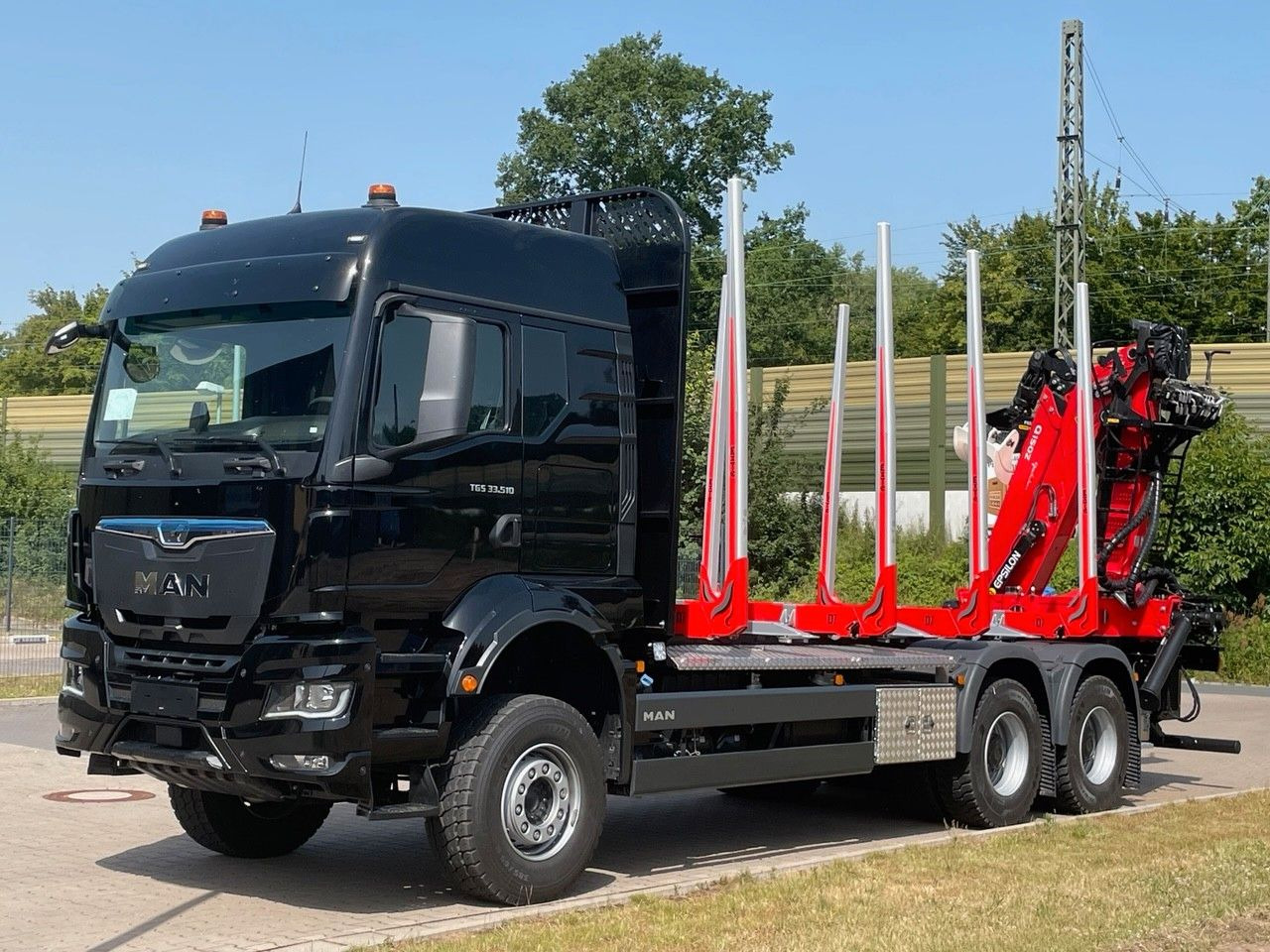 MAN TGS 33.510 6X4 BL Euro6e EPSILON 150Z - Timber truck, Crane truck: picture 2 MAN TGS 33.510 6X4 BL Euro6e EPSILON 150Z - Timber truck, Crane truck: picture 2