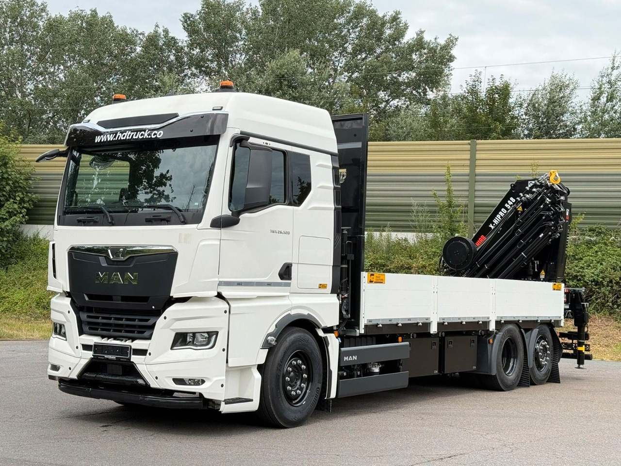 MAN TGX 26.520 TG3 Retarder / 6X2 Hiab 548 E 8 - Crane truck: picture 1 MAN TGX 26.520 TG3 Retarder / 6X2 Hiab 548 E 8 - Crane truck: picture 1