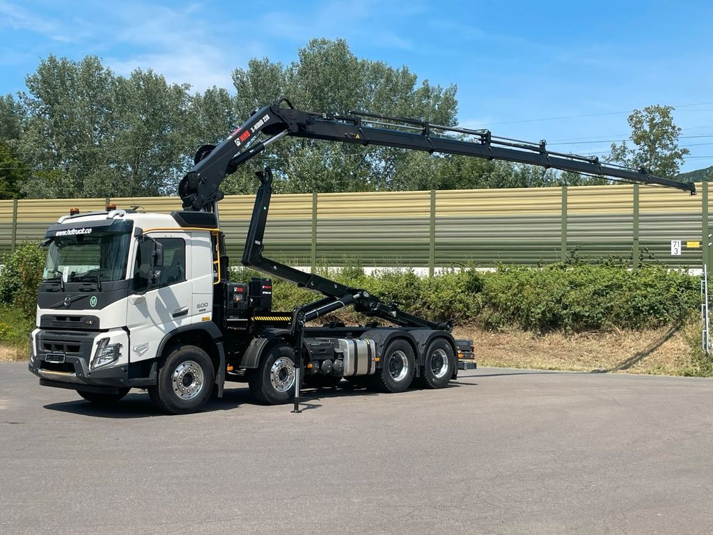 Volvo FMX 500 8x4 Abrollkipper + Kran Hiab 228-6 - Hook lift truck, Crane truck: picture 3 Volvo FMX 500 8x4 Abrollkipper + Kran Hiab 228-6 - Hook lift truck, Crane truck: picture 3