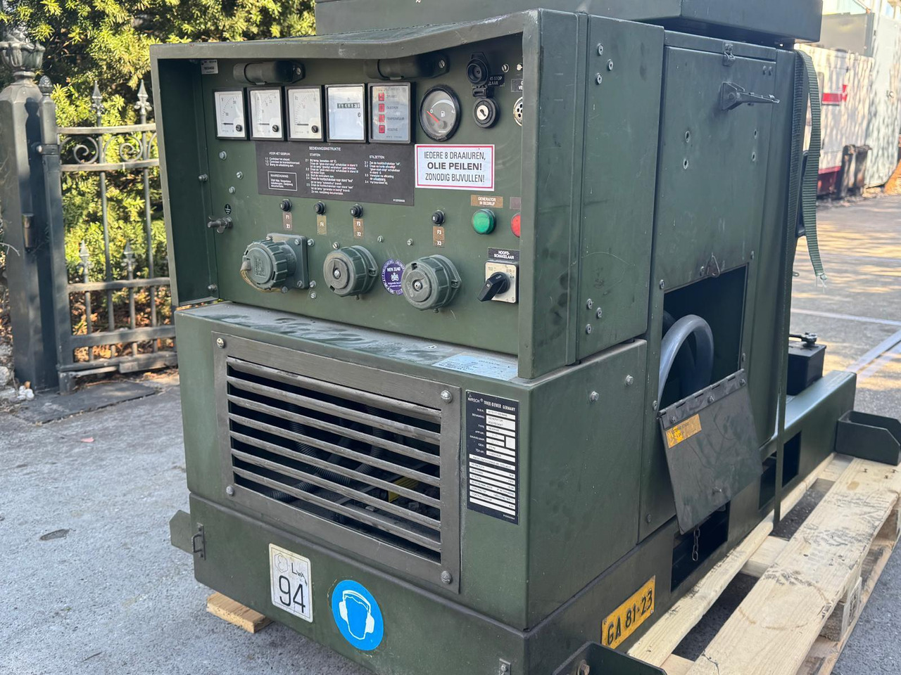 Kirsch Generator met Hatz 1040C Diesel - Generator set: picture 1 Kirsch Generator met Hatz 1040C Diesel - Generator set: picture 1