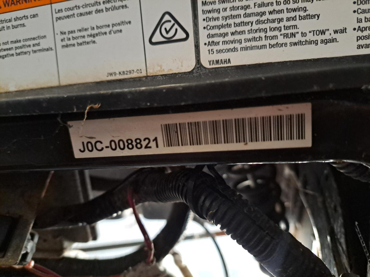Golf cart Yamaha Drive 2 J0C-008821: picture 7