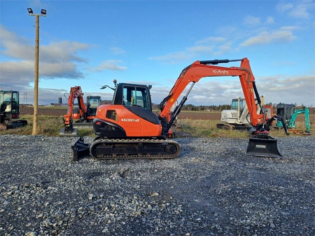 Kubota KX080-4a Pyörittäjällä - Mini excavator: picture 5 Kubota KX080-4a Pyörittäjällä - Mini excavator: picture 5