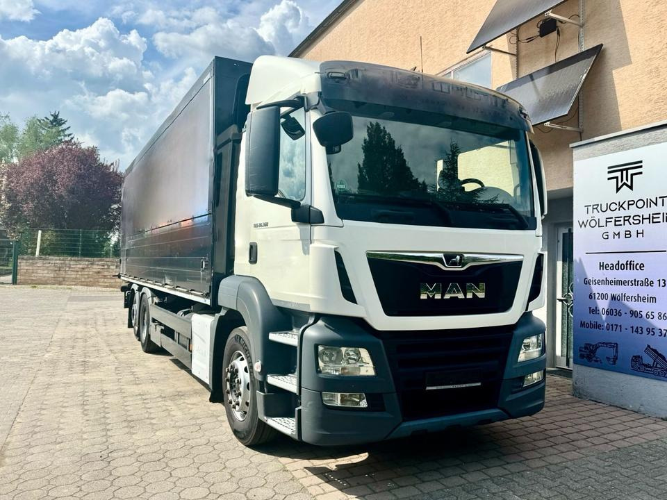 MAN TGS 26.360/Lenk-Lift/Lbw/Kettliner-GT-Aufbau - Box truck: picture 1 MAN TGS 26.360/Lenk-Lift/Lbw/Kettliner-GT-Aufbau - Box truck: picture 1