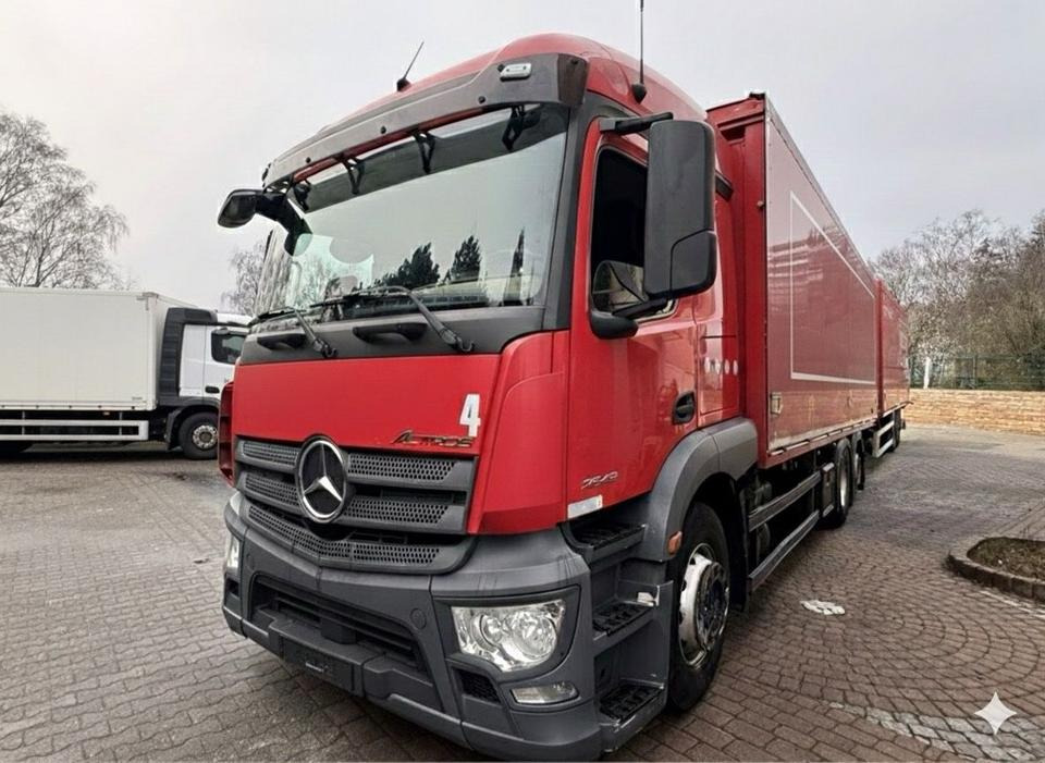 Mercedes-Benz Actros2543/Retarder/Lenk-Lift/2xAHK/Top-Zustand! - Box truck: picture 3 Mercedes-Benz Actros2543/Retarder/Lenk-Lift/2xAHK/Top-Zustand! - Box truck: picture 3