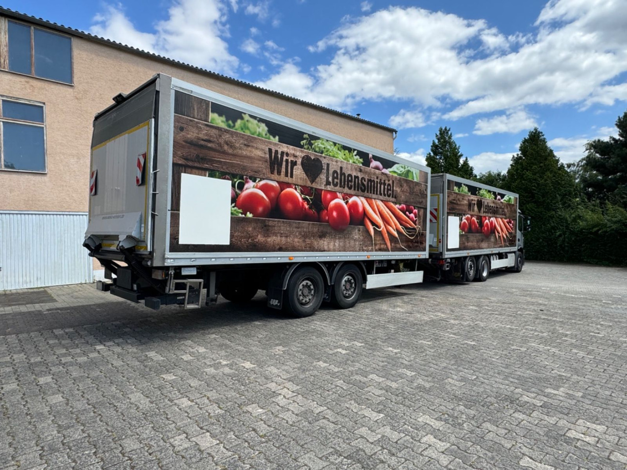 Mercedes-Benz Antos 2540/Durchladbar/Frigoblock/2x LBW/kpl.Zug - Refrigerator truck: picture 4 Mercedes-Benz Antos 2540/Durchladbar/Frigoblock/2x LBW/kpl.Zug - Refrigerator truck: picture 4