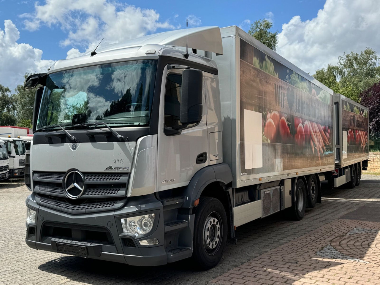 Mercedes-Benz Antos 2540/Durchladbar/Frigoblock/2x LBW/kpl.Zug - Refrigerator truck: picture 2 Mercedes-Benz Antos 2540/Durchladbar/Frigoblock/2x LBW/kpl.Zug - Refrigerator truck: picture 2