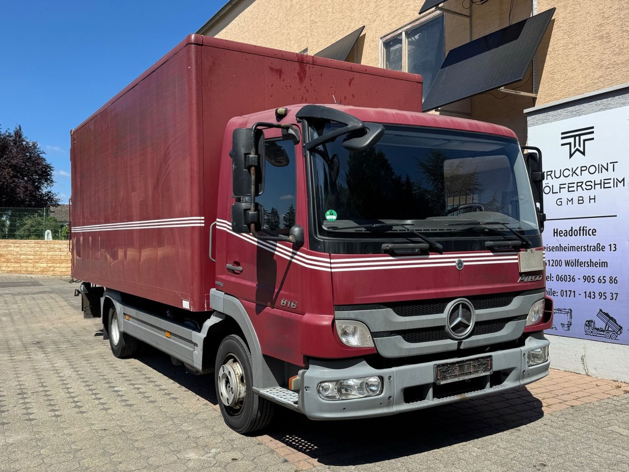 Mercedes-Benz Atego 816/Klima/LBW/EUR5/aus1.Hand - Box van: picture 1 Mercedes-Benz Atego 816/Klima/LBW/EUR5/aus1.Hand - Box van: picture 1