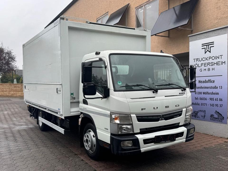 Mitsubishi Canter 9C18/LBW/2xAHK/B-B/Top-Zustand - Box truck: picture 1 Mitsubishi Canter 9C18/LBW/2xAHK/B-B/Top-Zustand - Box truck: picture 1