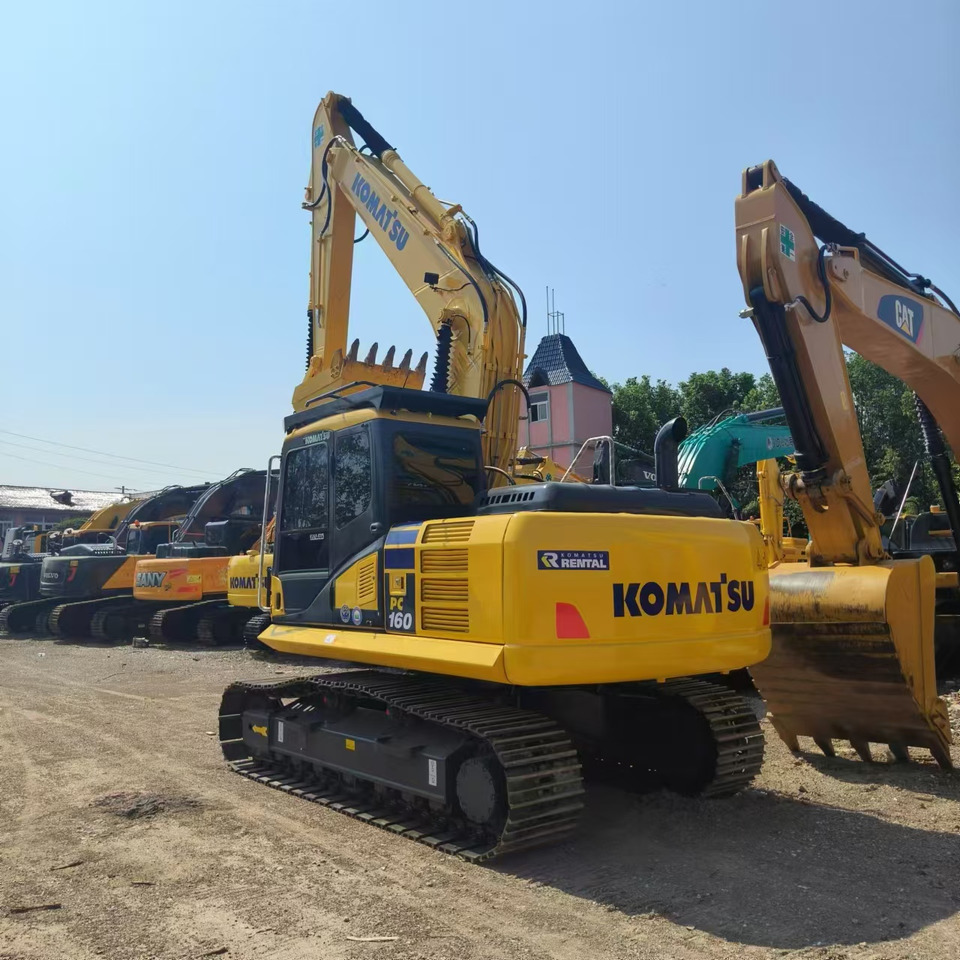 KOMATSU PC160 - Crawler excavator: picture 1 KOMATSU PC160 - Crawler excavator: picture 1