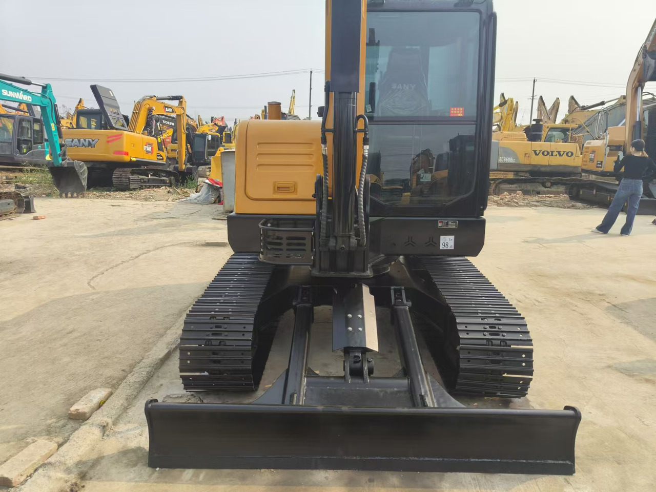 SANY sy60 - Crawler excavator: picture 5 SANY sy60 - Crawler excavator: picture 5