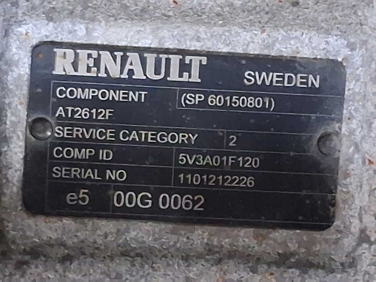 I-SHIFT RENAULT GAMA T EVO VOLVO FH 4 5 AUTOMAT AT2612 F RETARDER - Gearbox: picture 5 I-SHIFT RENAULT GAMA T EVO VOLVO FH 4 5 AUTOMAT AT2612 F RETARDER - Gearbox: picture 5