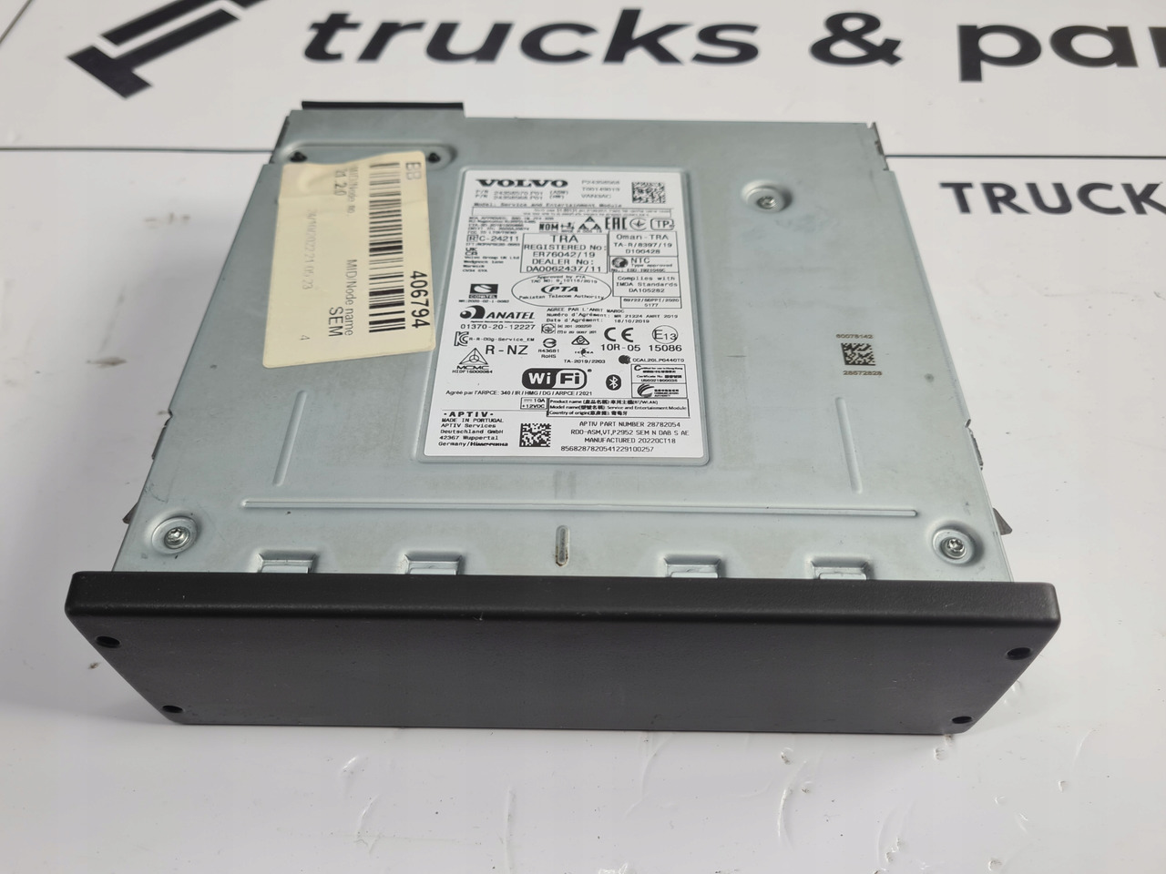 VOLVO RADIO MODUŁ SEM RADIA WIFI BLUETOOTH VOLVO FH 4 FM 4 FH 5 FM 5 FMX - Cab and interior for Truck: picture 2 VOLVO RADIO MODUŁ SEM RADIA WIFI BLUETOOTH VOLVO FH 4 FM 4 FH 5 FM 5 FMX - Cab and interior for Truck: picture 2