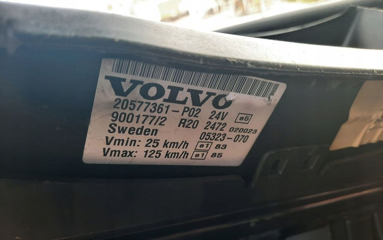 ZEGARY LICZNIKI VOLVO FH FM 9 12 MANUAL 20577361 - Dashboard for Truck: picture 2 ZEGARY LICZNIKI VOLVO FH FM 9 12 MANUAL 20577361 - Dashboard for Truck: picture 2