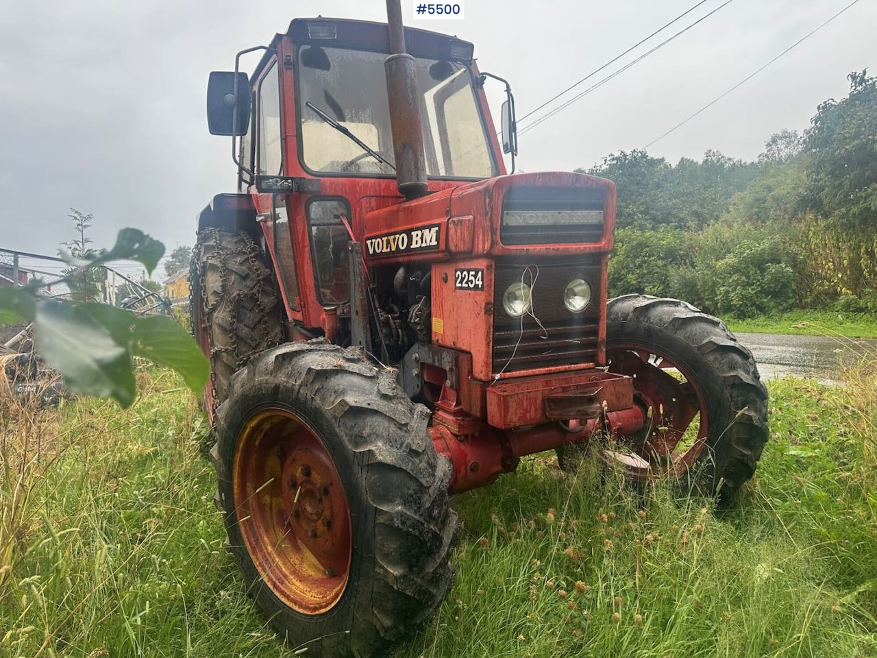 1979 Volvo BM 2254 tractor with front loader and chains. SEE VIDEO. - Farm tractor: picture 4 1979 Volvo BM 2254 tractor with front loader and chains. SEE VIDEO. - Farm tractor: picture 4