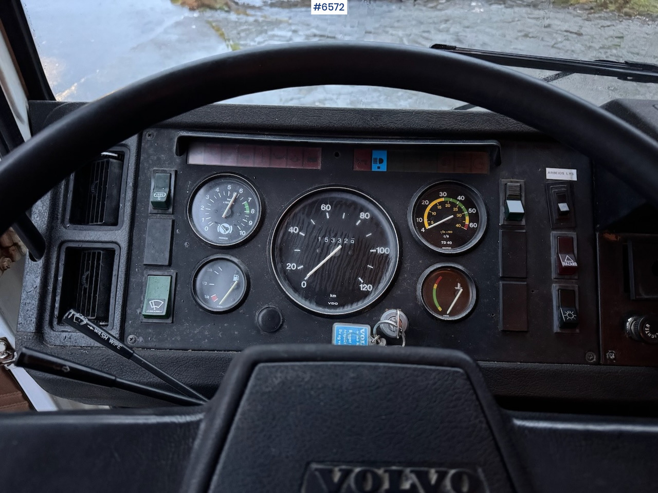 1980 Volvo F408 Turbo 6 4x2 w/ crane on lease 1980 Volvo F408 Turbo 6 4x2 w/ crane: picture 12