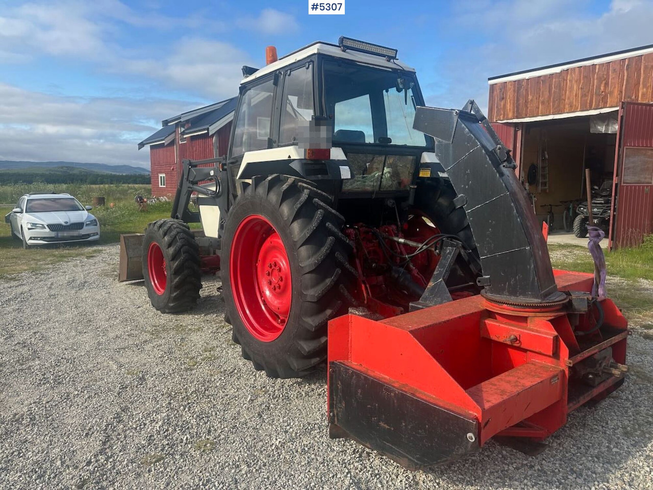 1983 David Brown Case 1690 4x4 w/ front loader, bucket and snow blower. Engine overhauled. WATCH VIDEO. - Farm tractor: picture 4 1983 David Brown Case 1690 4x4 w/ front loader, bucket and snow blower. Engine overhauled. WATCH VIDEO. - Farm tractor: picture 4
