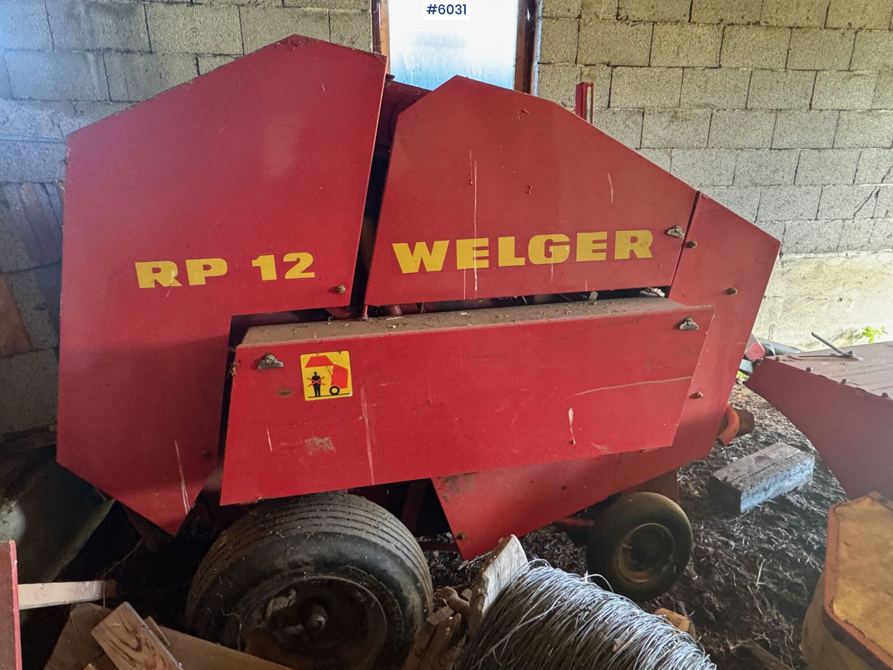 1983 Welger RP 12 round baler - Hay and forage equipment: picture 5 1983 Welger RP 12 round baler - Hay and forage equipment: picture 5