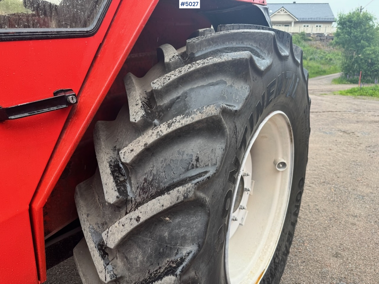 Farm tractor 1985 Volvo Valmet 805 Turbo 4x4 w/ Front loader: picture 14