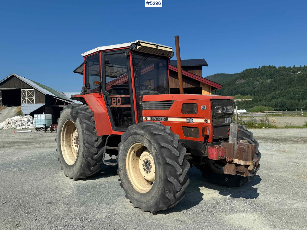 1992 SAME explorer 80 tractor. WATCH VIDEO! - Farm tractor: picture 1 1992 SAME explorer 80 tractor. WATCH VIDEO! - Farm tractor: picture 1