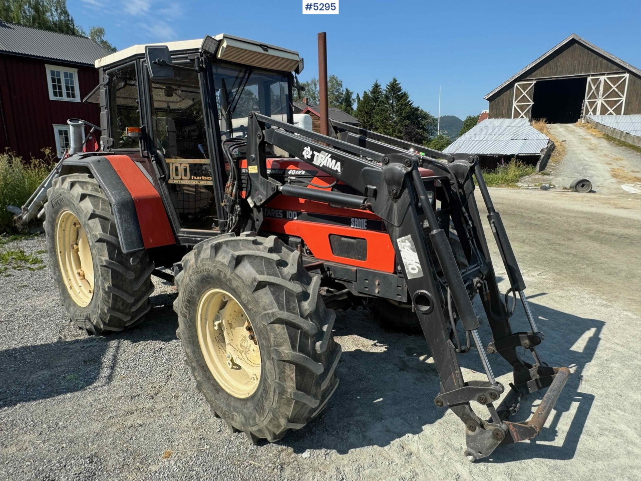 1995 SAME Antares tractor w/ front loader. WATCH VIDEO! - Farm tractor: picture 1 1995 SAME Antares tractor w/ front loader. WATCH VIDEO! - Farm tractor: picture 1