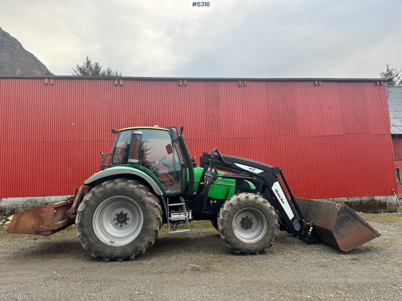 1999 Deutz Agrotron 150 w/ bucket and Front loader from 2020. - Farm tractor: picture 3 1999 Deutz Agrotron 150 w/ bucket and Front loader from 2020. - Farm tractor: picture 3