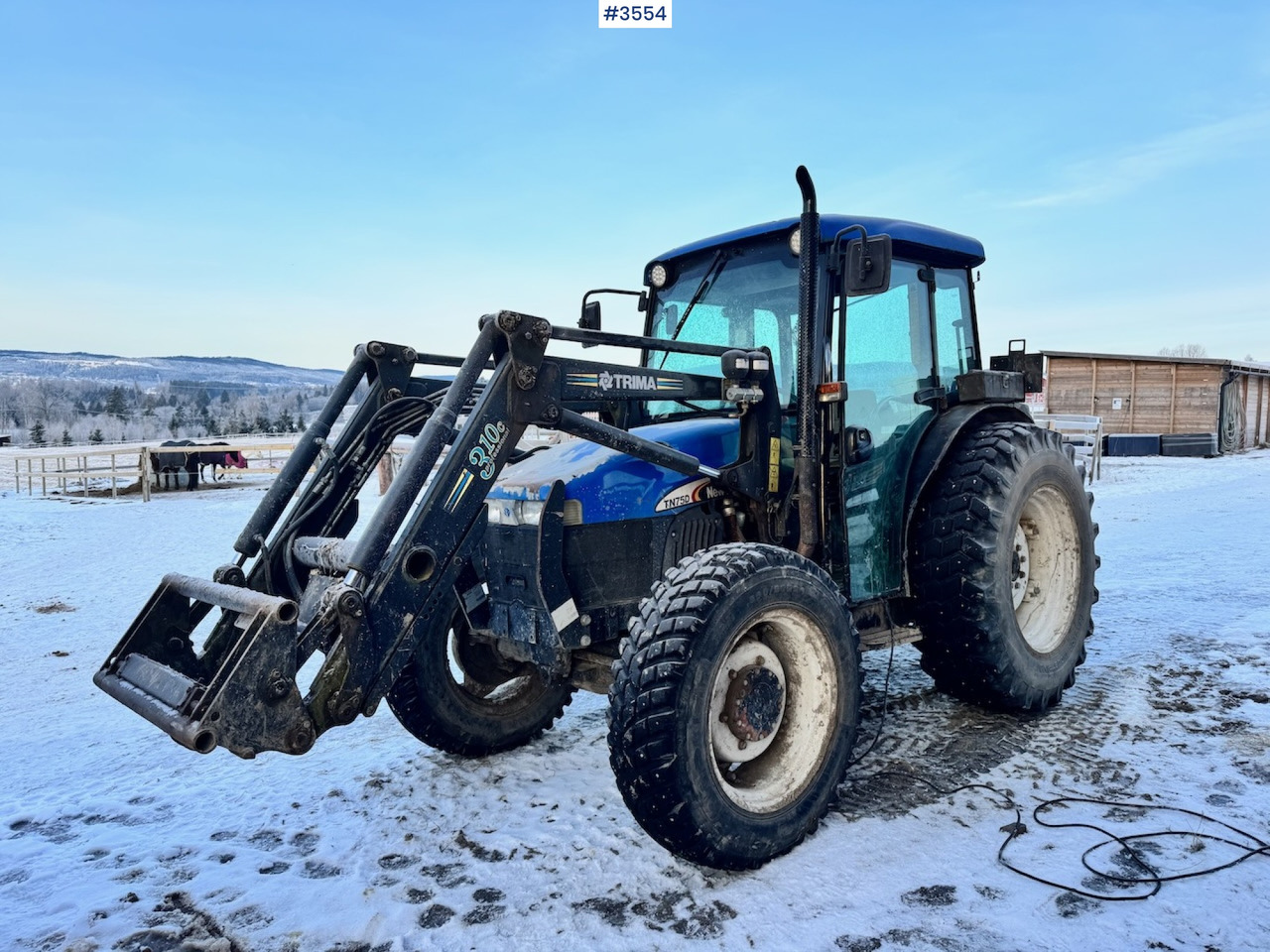 2003 New Holland TN75D 4x4 w/ Front Loader. 4000 hours! - Farm tractor: picture 4 2003 New Holland TN75D 4x4 w/ Front Loader. 4000 hours! - Farm tractor: picture 4