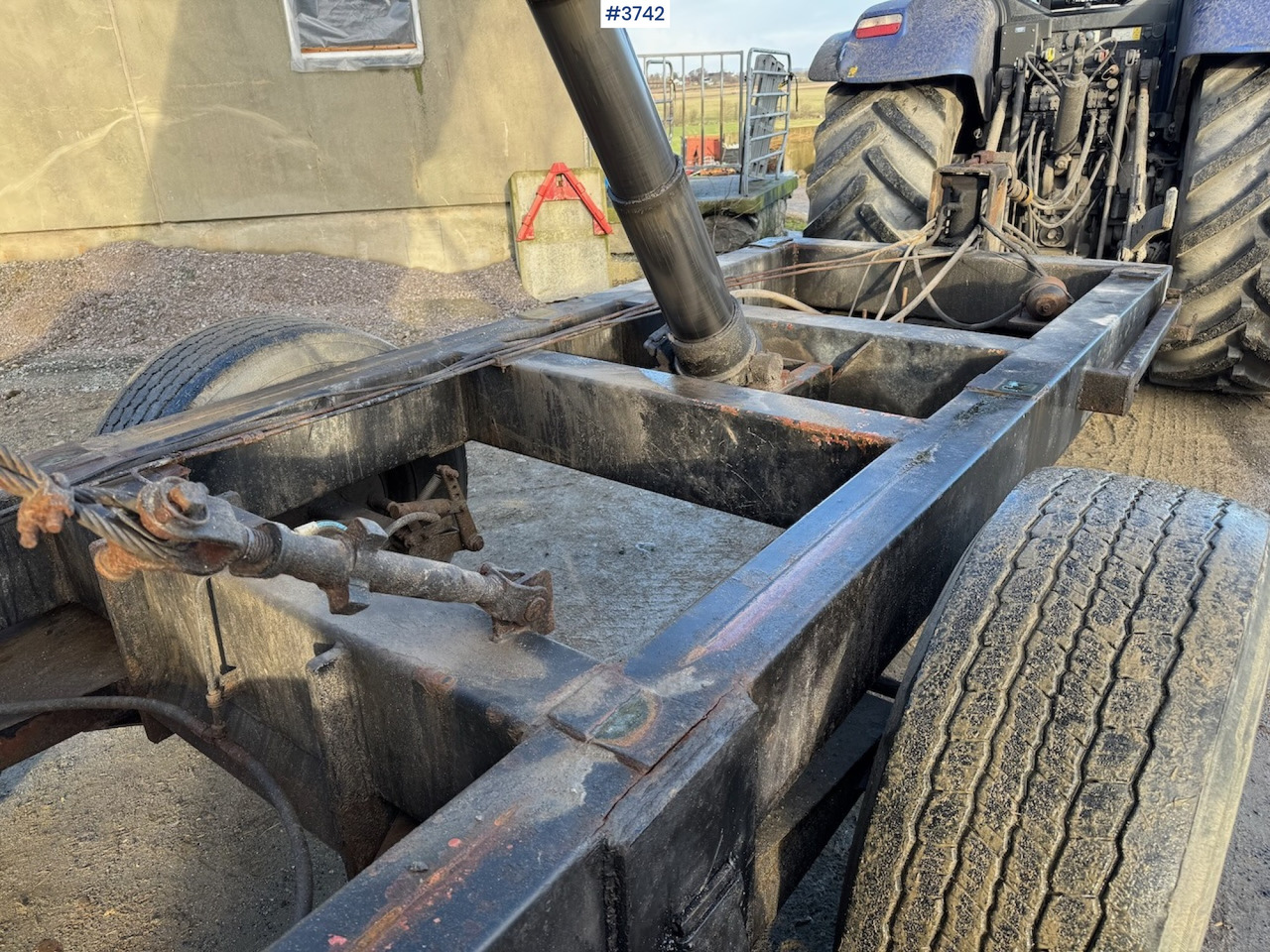 Farm tipping trailer/ Dumper 2003 Sele Weld 16 Dumper trailer.: picture 12