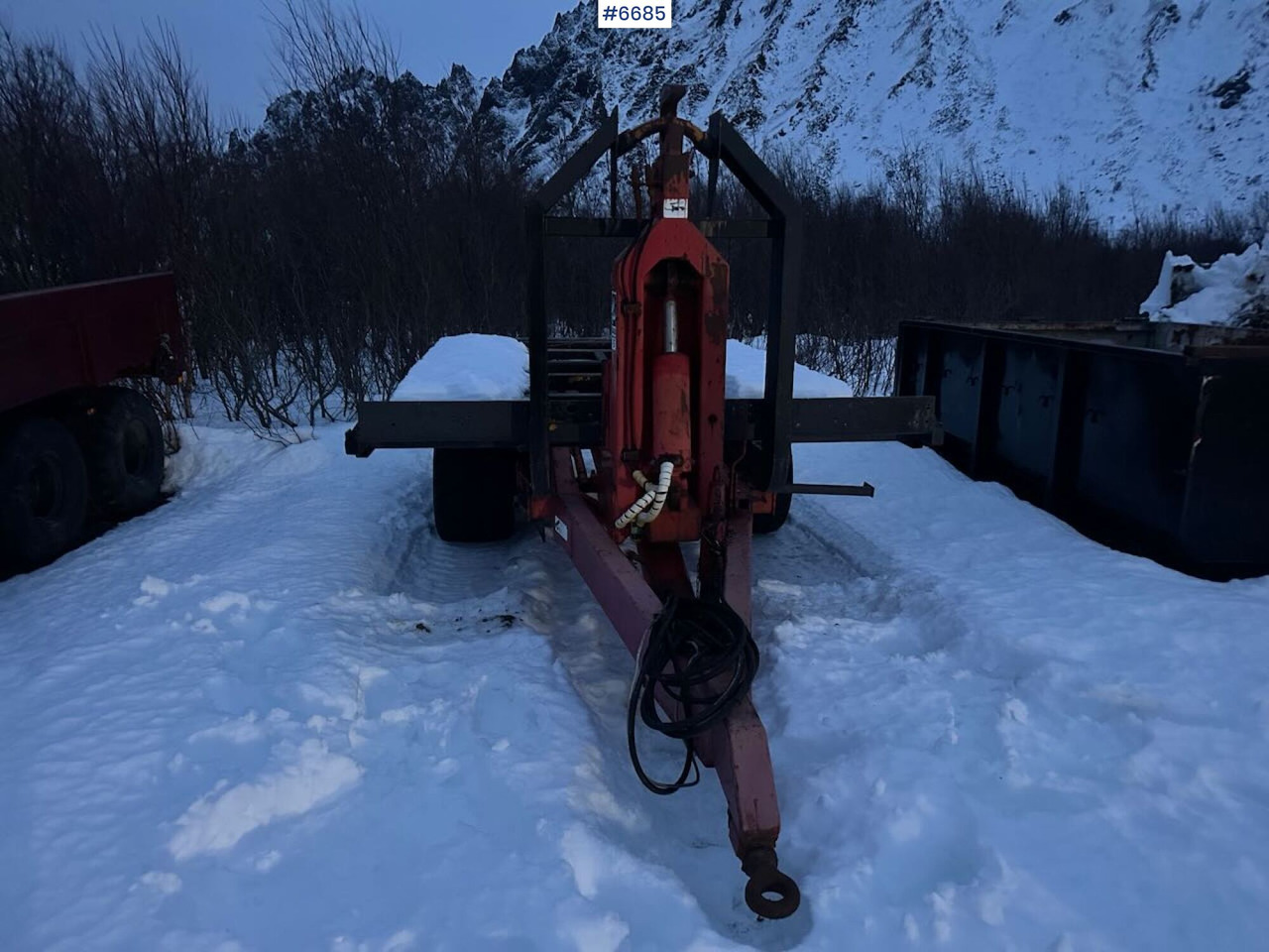 2006 BIGAB hook-lift trailer with container - Farm tipping trailer/ Dumper: picture 2 2006 BIGAB hook-lift trailer with container - Farm tipping trailer/ Dumper: picture 2