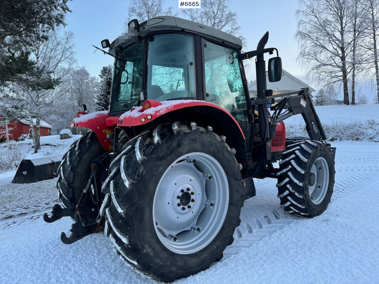 2006 Massey Ferguson 6470 Dyna6 4x4 w/front loader - Farm tractor: picture 3 2006 Massey Ferguson 6470 Dyna6 4x4 w/front loader - Farm tractor: picture 3