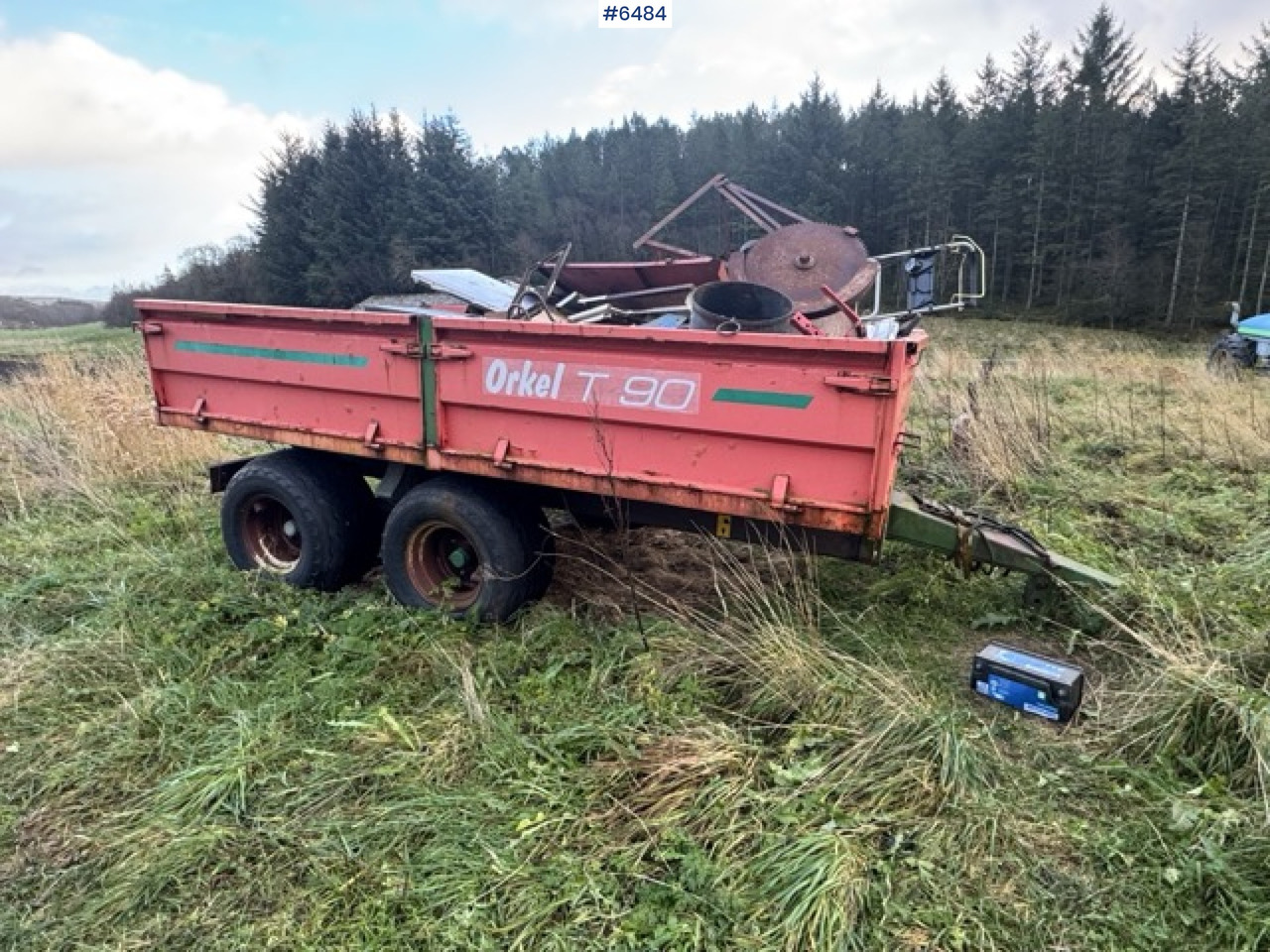 2006 Orkel T90 with high side extensions - Farm trailer: picture 4 2006 Orkel T90 with high side extensions - Farm trailer: picture 4