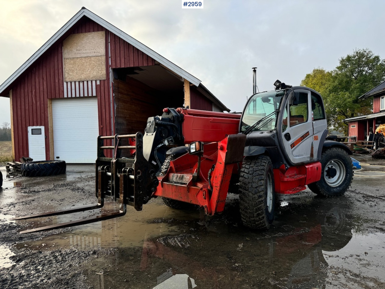 2009 Manitou MT 1440 Telescopic truck w/ Bucket, Pallet forks and Lifting jib - Farm tractor: picture 4 2009 Manitou MT 1440 Telescopic truck w/ Bucket, Pallet forks and Lifting jib - Farm tractor: picture 4