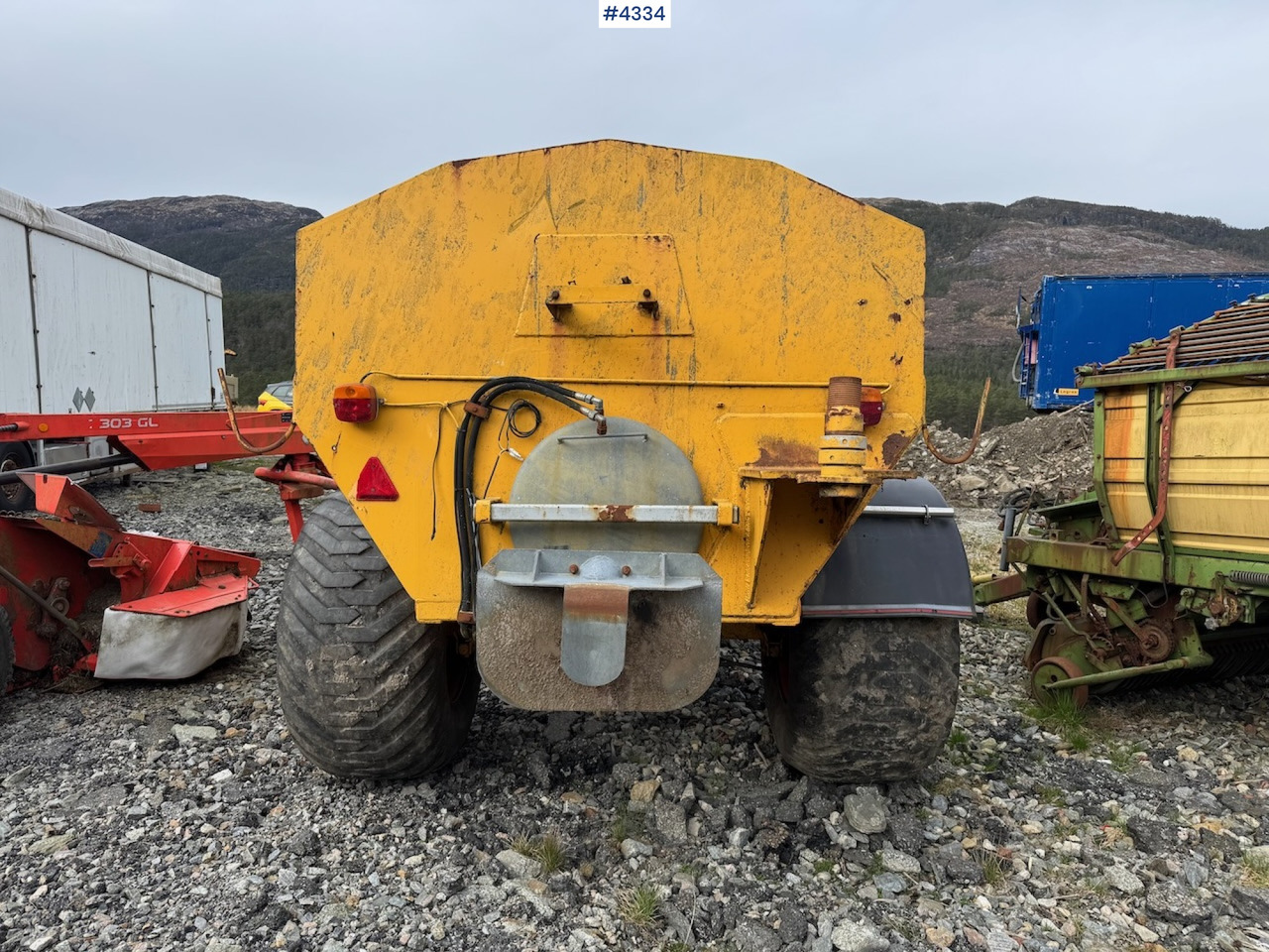 Slurry tanker 2009 Olby Hill Spridaren 8000 liter.: picture 6