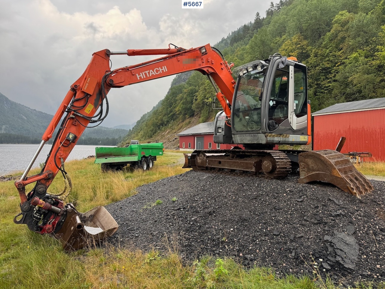 2011 Hitachi ZX 85 US-3 w/rotor tilt and buckets - Excavator: picture 3 2011 Hitachi ZX 85 US-3 w/rotor tilt and buckets - Excavator: picture 3