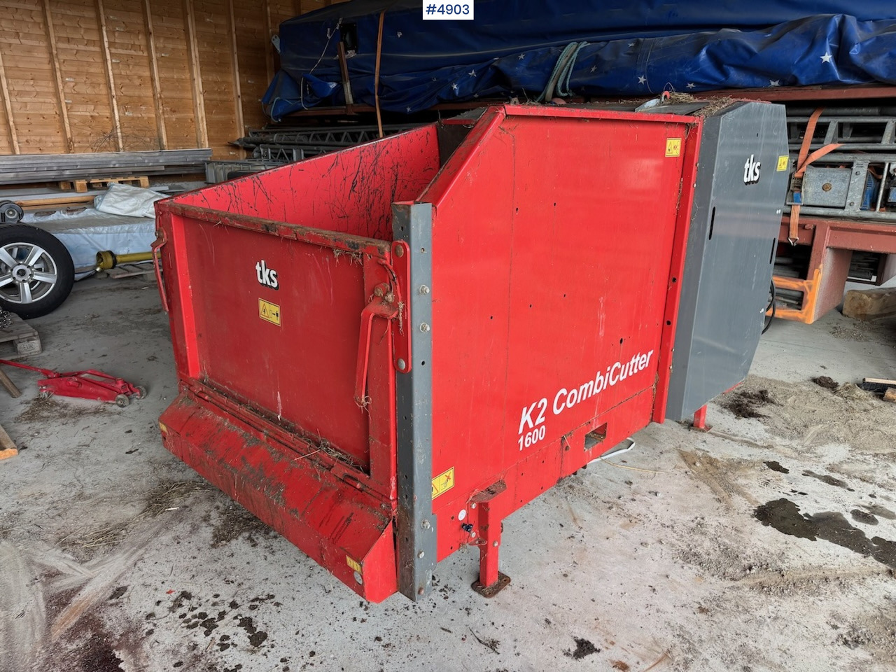 2011 TKS Combi Cutter 1600 - Hay and forage equipment: picture 3 2011 TKS Combi Cutter 1600 - Hay and forage equipment: picture 3