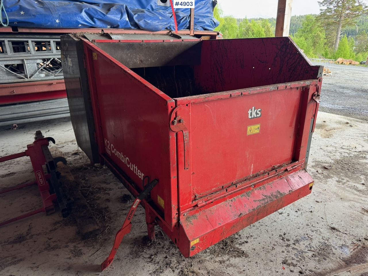 2011 TKS Combi Cutter 1600 - Hay and forage equipment: picture 5 2011 TKS Combi Cutter 1600 - Hay and forage equipment: picture 5