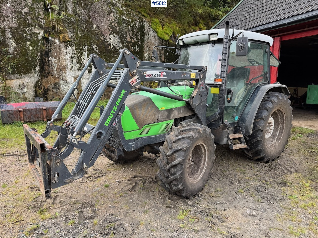 2013 Deutz Fahr Agroplus 410 DT w/ front loader. - Farm tractor: picture 2 2013 Deutz Fahr Agroplus 410 DT w/ front loader. - Farm tractor: picture 2