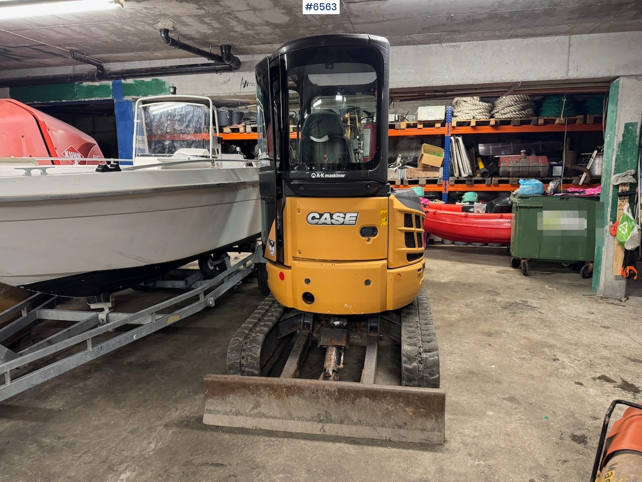 Excavator 2014 Case CX 30B S2 ZTS w/ 3 buckets, grapple and trailer.: picture 11 Excavator 2014 Case CX 30B S2 ZTS w/ 3 buckets, grapple and trailer.: picture 11