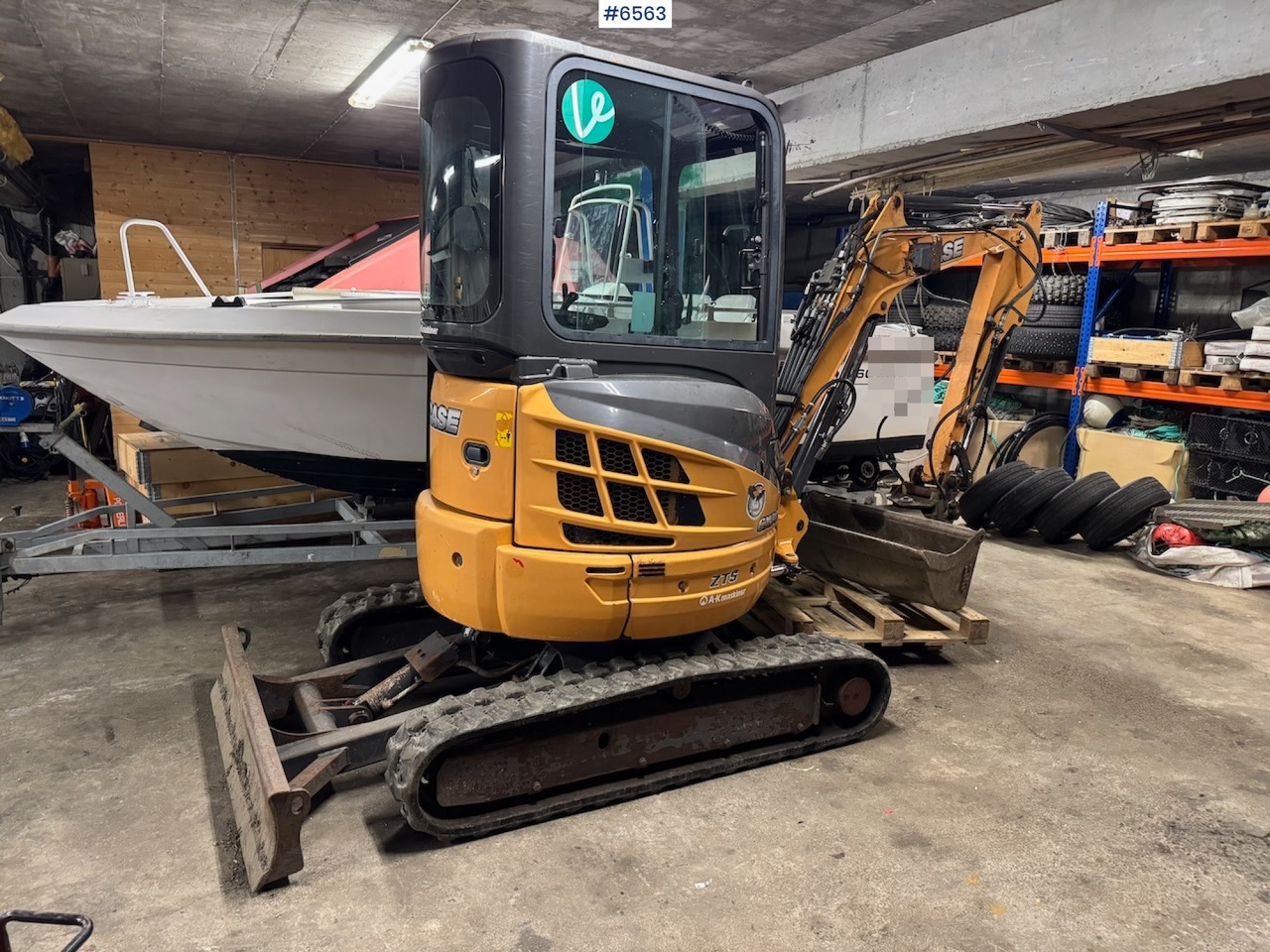 Excavator 2014 Case CX 30B S2 ZTS w/ 3 buckets, grapple and trailer.: picture 10 Excavator 2014 Case CX 30B S2 ZTS w/ 3 buckets, grapple and trailer.: picture 10